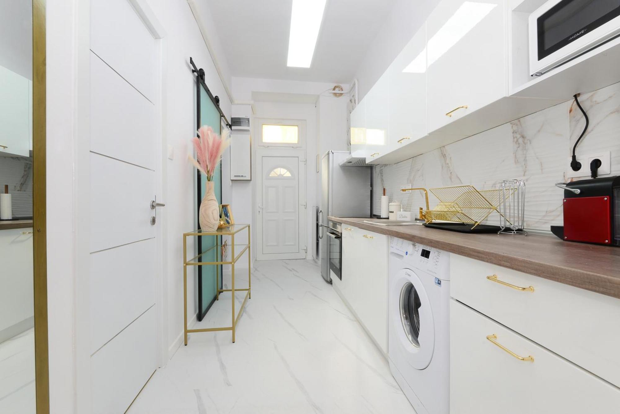White & Gold Apartment Budapest Exterior foto